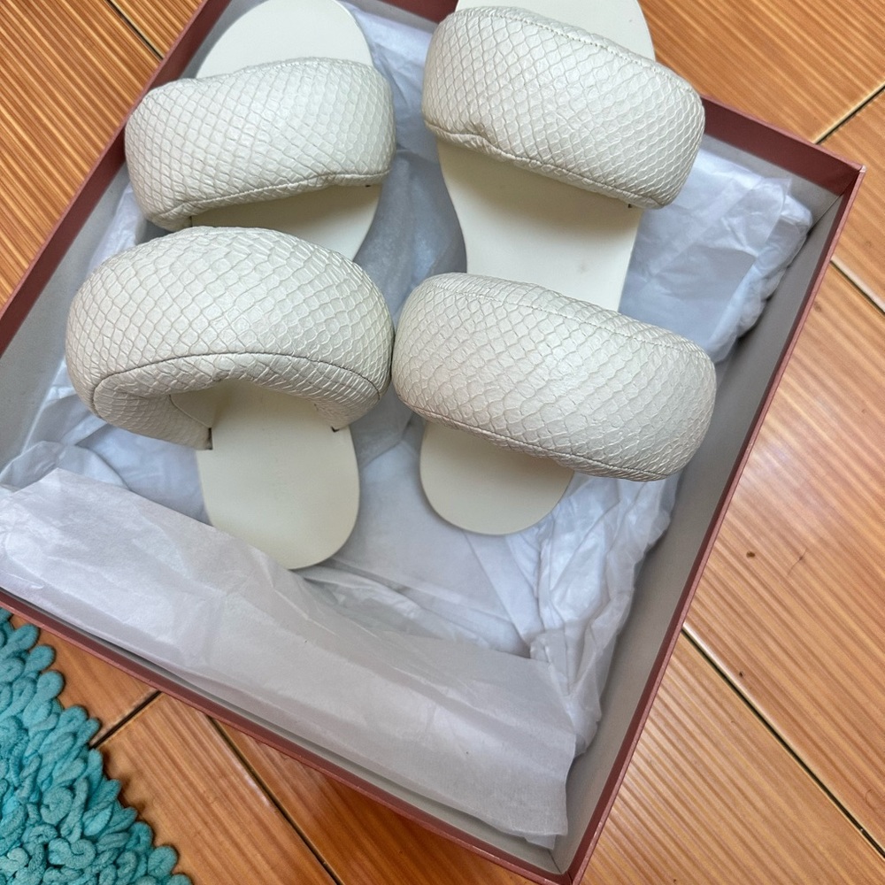 Cult Gaia Cream Sandals